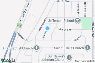 Map image of the property - 1031 Pleasant Ln