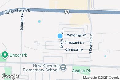 Map image of the property - 301 Sheffield Dr