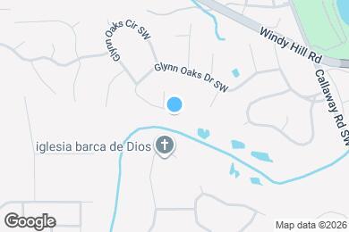 Map image of the property - 1446 Glynn Oaks Dr SW