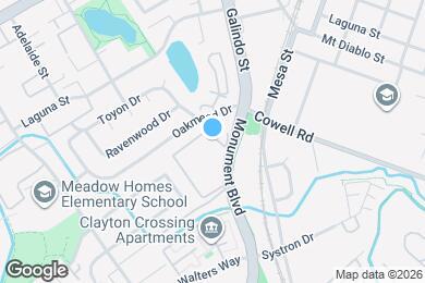 Map image of the property - Palm Terrace Condominium Rentals