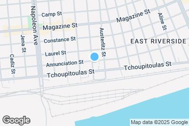 Map image of the property - 3978 Annunciation St