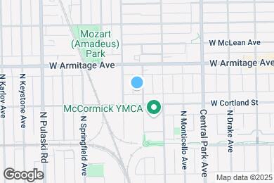 Map image of the property - 1918 N Ridgeway Ave