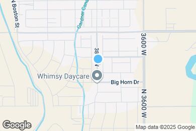 Map image of the property - 1348 N 3830 W