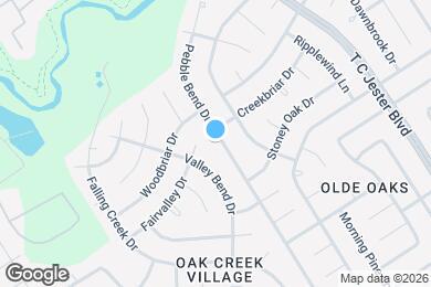 Map image of the property - 15611 Pebble Bend Dr