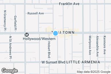 Map image of the property - 1645 N. Harvard Blvd.,