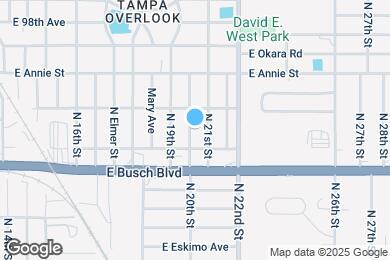 Map image of the property - 9311 N 20th St