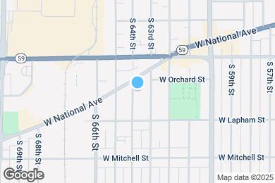 Map image of the property - 1520 S 64th St