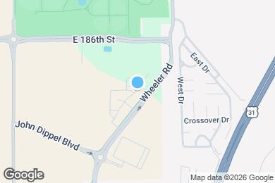 Map image of the property - Charlestown on the Monon Apartments