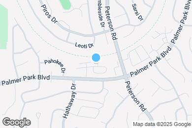 Map image of the property - 6710 Pahokee Ct