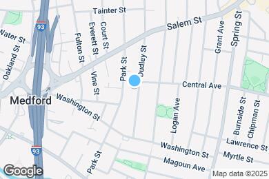 Map image of the property - 66 Dudley St