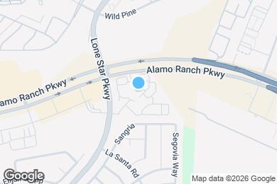 Map image of the property - Twin Creeks at Alamo Ranch