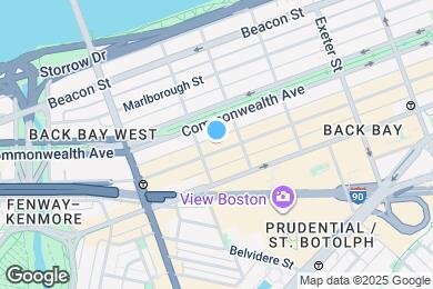 Map image of the property - 297 Newbury St
