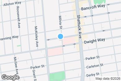 Map image of the property - 2432 Milvia St