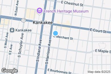 Map image of the property - 558 E Merchant St