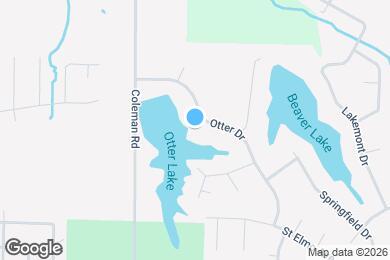 Map image of the property - 3973 Otter Dr