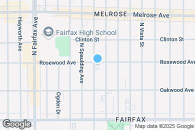Map image of the property - 464 N Stanley