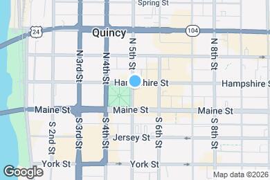 Map image of the property - 130 N 5th St