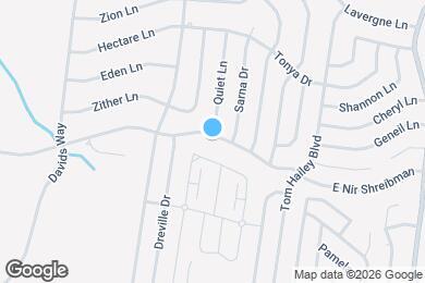 Map image of the property - 1387 E Nir Shreibman