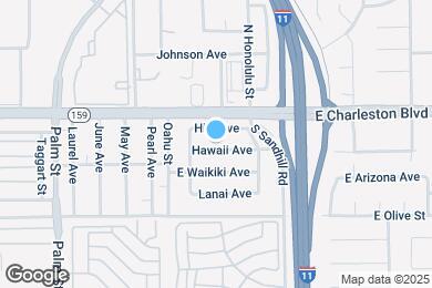 Map image of the property - 3684 Hawaii Ave