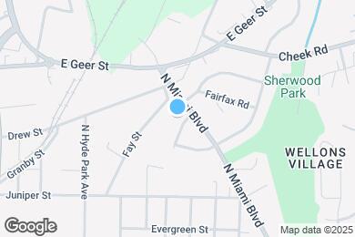 Map image of the property - 1513 Braxton St