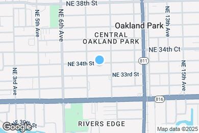 Map image of the property - 902 NE 34th St