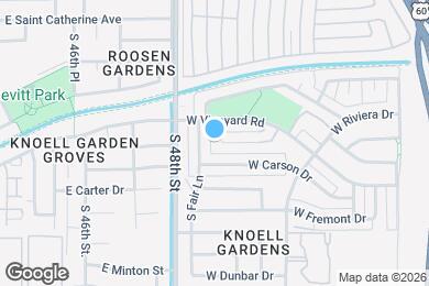 Map image of the property - 4422 S Park Dr