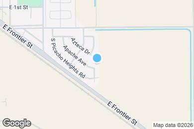 Map image of the property - 241 S Apache Ave