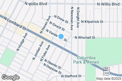Map image of the property - 4756-4760 N Vanderbilt St