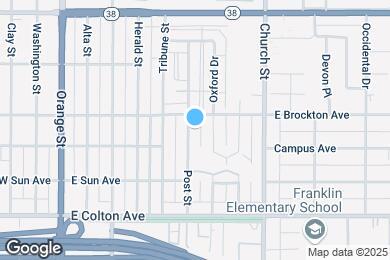 Map image of the property - 1016 Post St