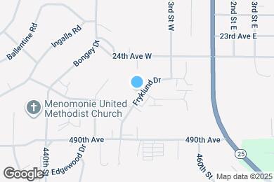 Map image of the property - 2515 Fryklund Dr
