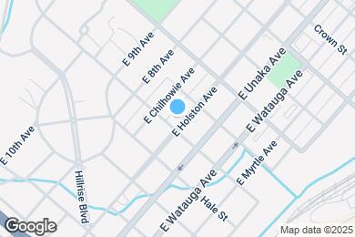 Map image of the property - 905 E Holston Ave