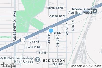 Map image of the property - 207 V St NE