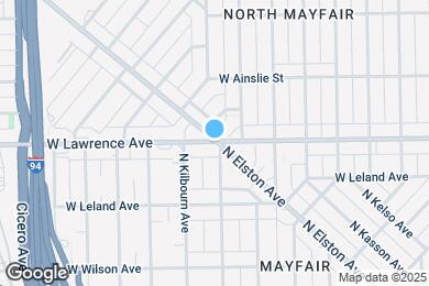 Map image of the property - 4461 W Lawrence Ave