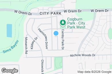Map image of the property - 11826 Fortune Park Dr
