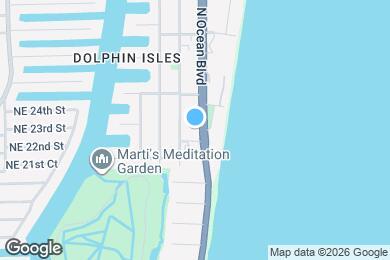 Map image of the property - 2001 N Ocean Blvd