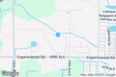 Map image of the property - 2254 50th Street Cir E