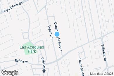 Map image of the property - 1032 Camino Vista Aurora