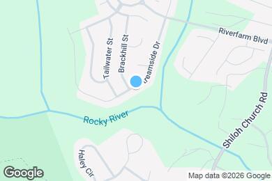 Map image of the property - 3302 Streamside Dr