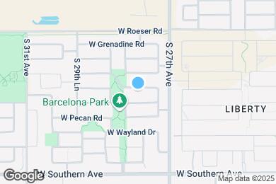 Map image of the property - 2741 W Bowker St