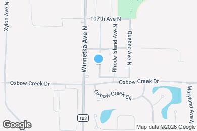Map image of the property - 10509 Sumter Ave N