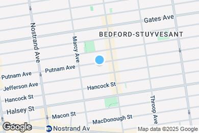 Map image of the property - 398 Putnam Ave