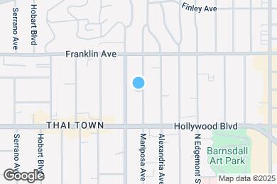 Map image of the property - 1759 N Mariposa Ave