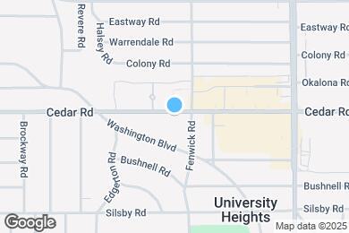 Map image of the property - 13838 Cedar Rd