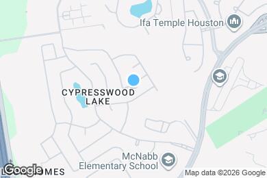 Map image of the property - 818 Cypresswood Bend