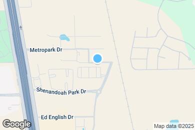 Map image of the property - 381 N Centro Cir