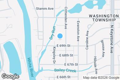 Map image of the property - 6918 Crittenden Ave