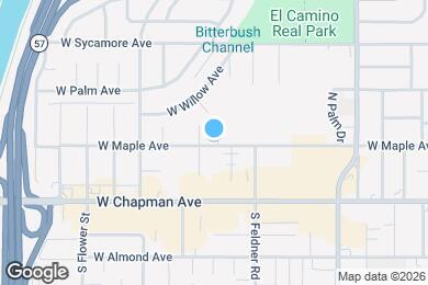 Map image of the property - 1825 W Maple Ave