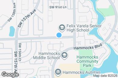 Map image of the property - 9704 Hammocks Blvd