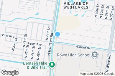 Map image of the property - 4221 Walnut Ave