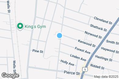 Map image of the property - 312 Davis St